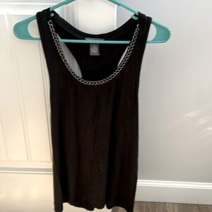 Black tank top